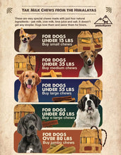 Load image into Gallery viewer, Peaks 'n Paws Yak Chews