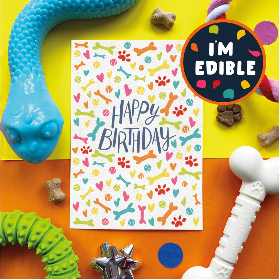 Scoff Paper Edible Birthday Cards