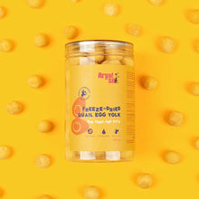 Load image into Gallery viewer, Arya Sits Freeze-Dried Quail Egg Yolk Bites
